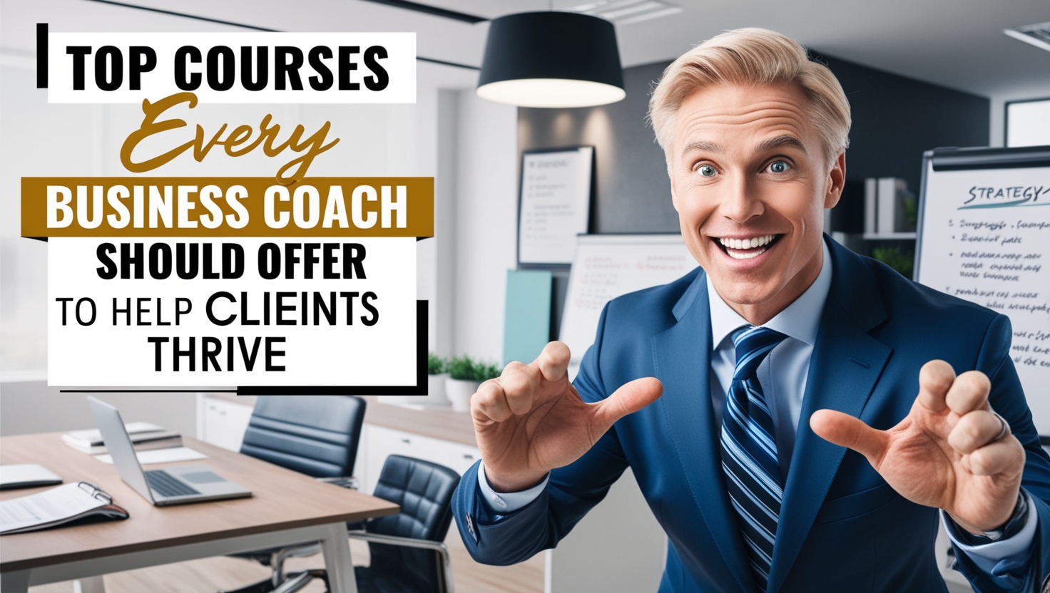 Top Courses Every Business Coach Should Offer to Help Clients Thrive